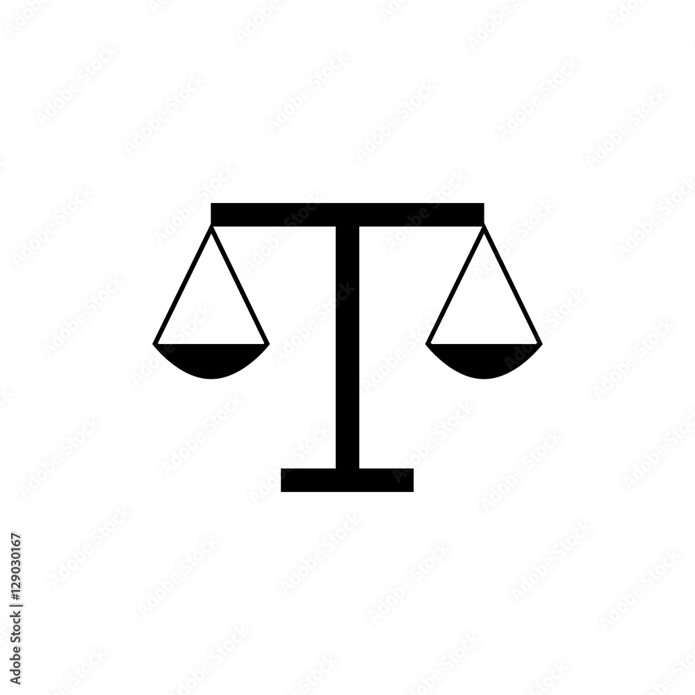 Law Icon Flat Law Icon Flat