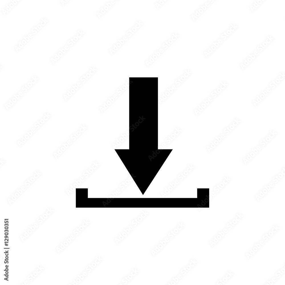 Download Icon Flat Download Icon Flat