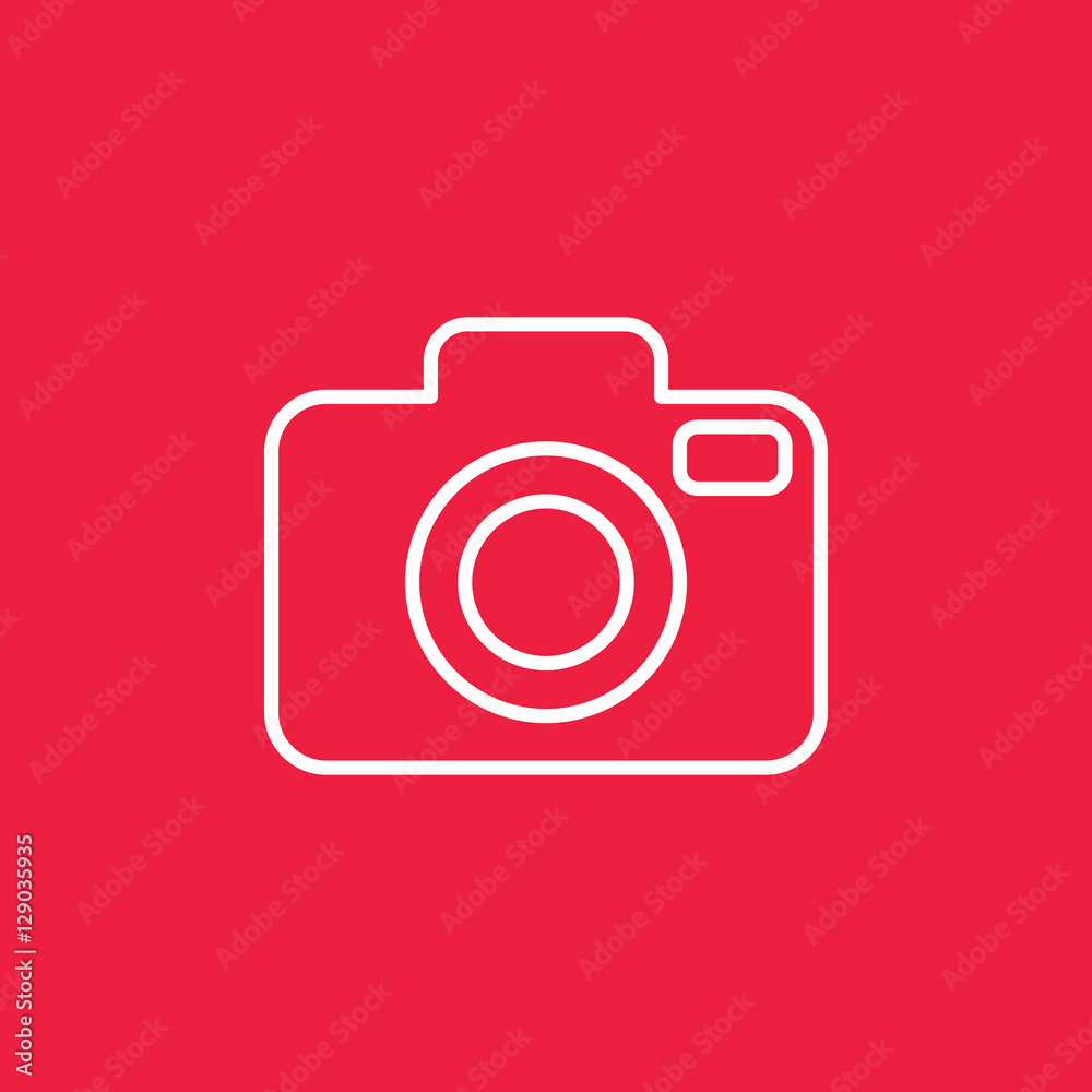 camera media photo digital line icon camera media photo digital line icon