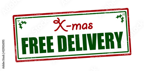 Xmas free delivery