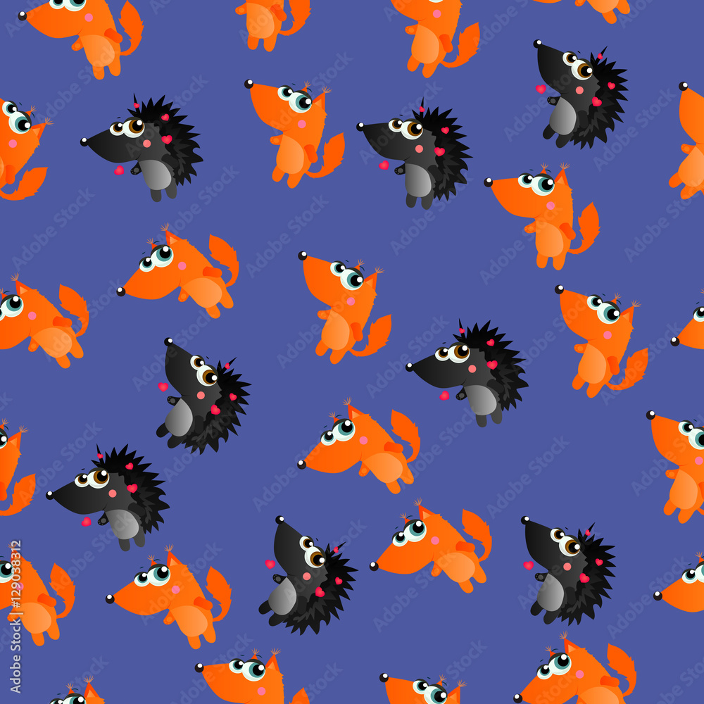 cute cartoon squirrel