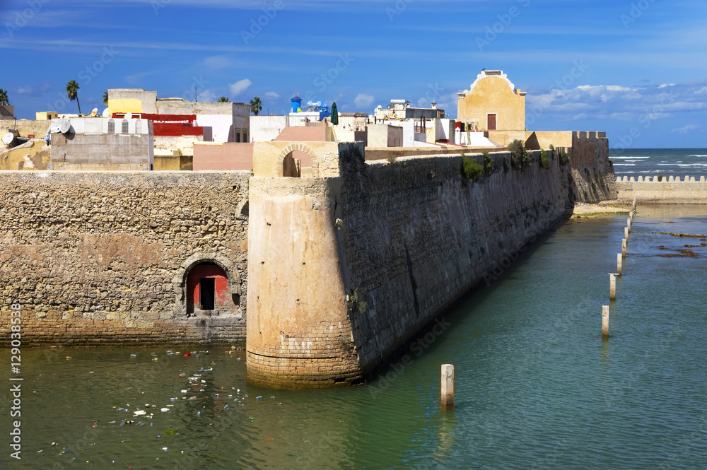 Architectural detail of Mazagan, El Jadida, Morocco - a Portuguese Fortified Port City registered as a UNESCO World Heritage Site Architectural detail of Mazagan, El Jadida, Morocco - a Portuguese Fortified Port City registered as a UNESCO World Heritage Site