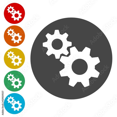 Gear Icon, Gear logo
