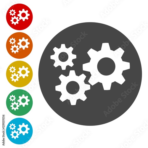 Gear Icon, Gear logo
