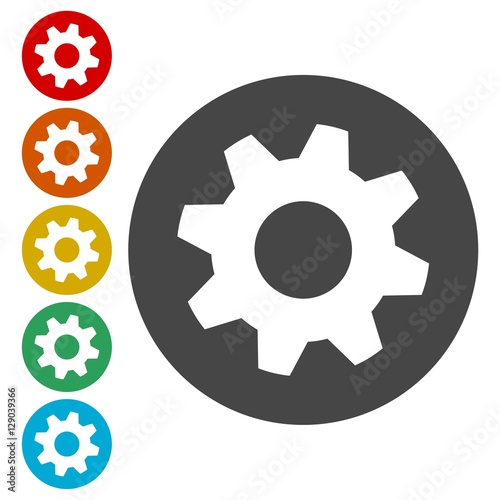 Gear Icon, Gear logo
