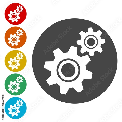 Gear Icon, Gear logo
