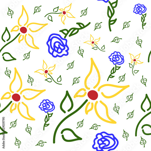 Floral pattern - kwiatowy wzór