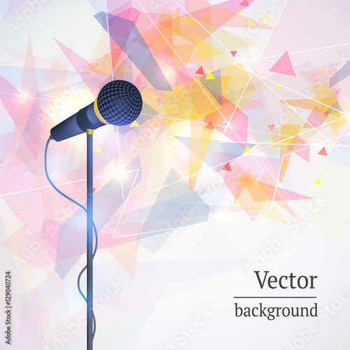 Karaoke microphone song concert