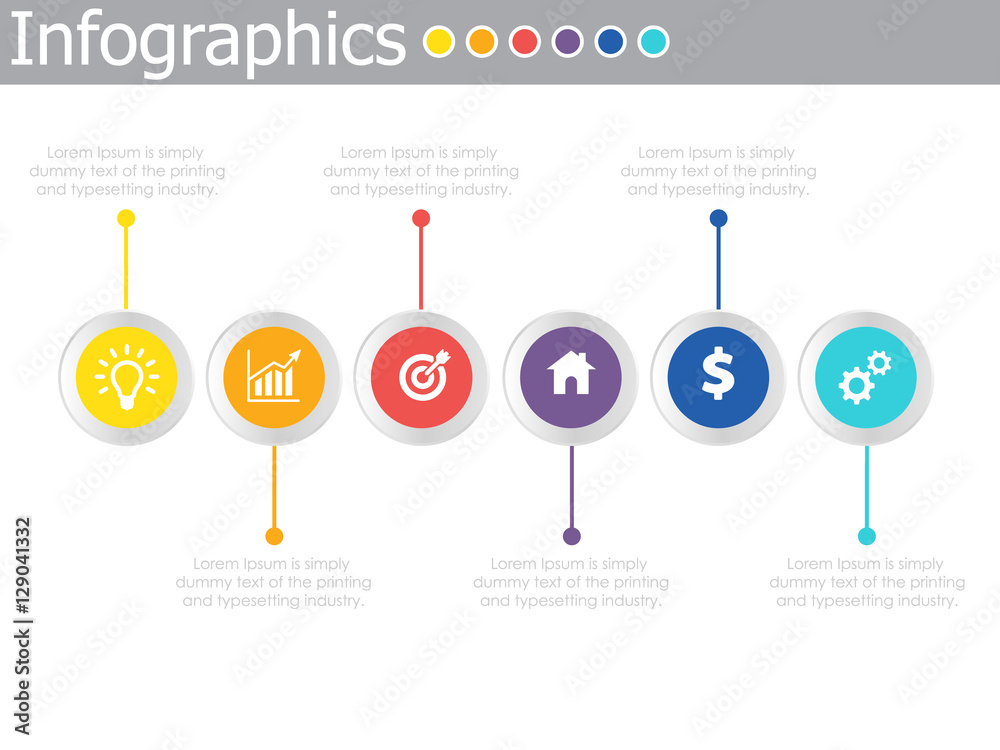Vector illustration infographic options. Template for brochure, business, web design Vector illustration infographic options. Template for brochure, business, web design
