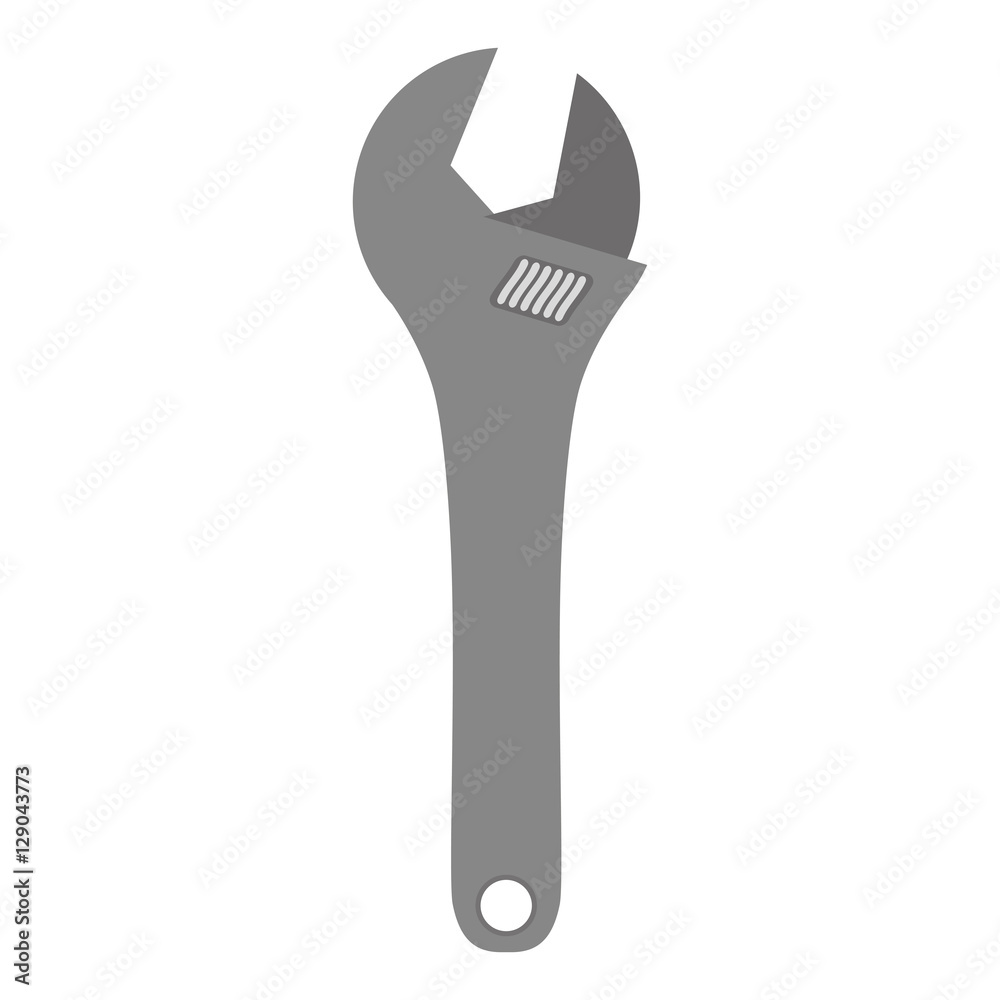 wrench icon over white background. repairs tools design. vector illustration wrench icon over white background. repairs tools design. vector illustration