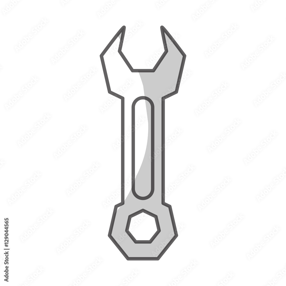 wrench tool icon image vector illustration design wrench tool icon image vector illustration design