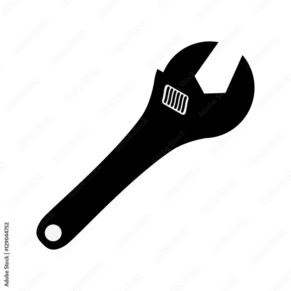 wrench tool icon image vector illustration design wrench tool icon image vector illustration design