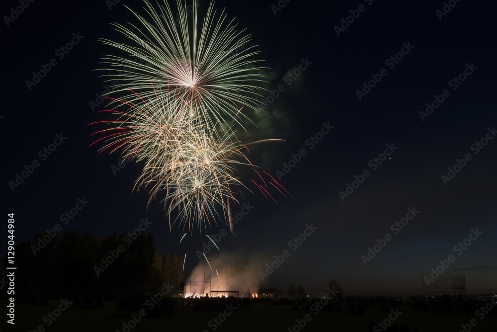 Pitt Meadow's Day Fireworks