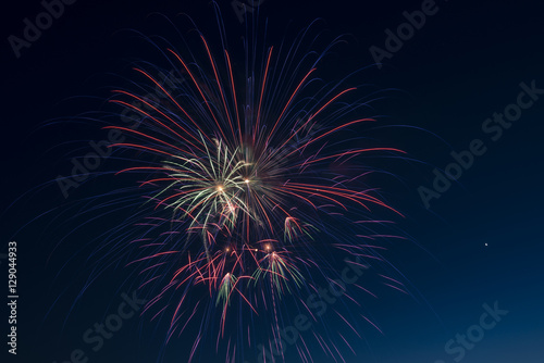 Fireworks at Dusk