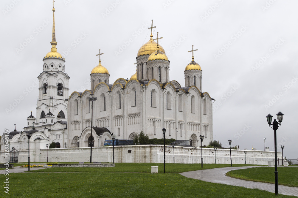 cathedral of the virgin mary in vladimir,russia federation