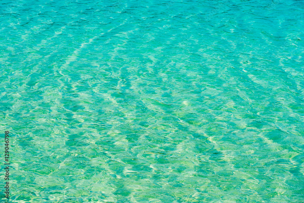 Clear blue sea without any object Clear blue sea without any object