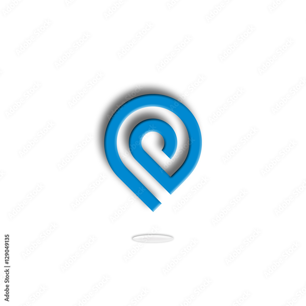 P, logo P, Icon P, Letter P, Symbol P