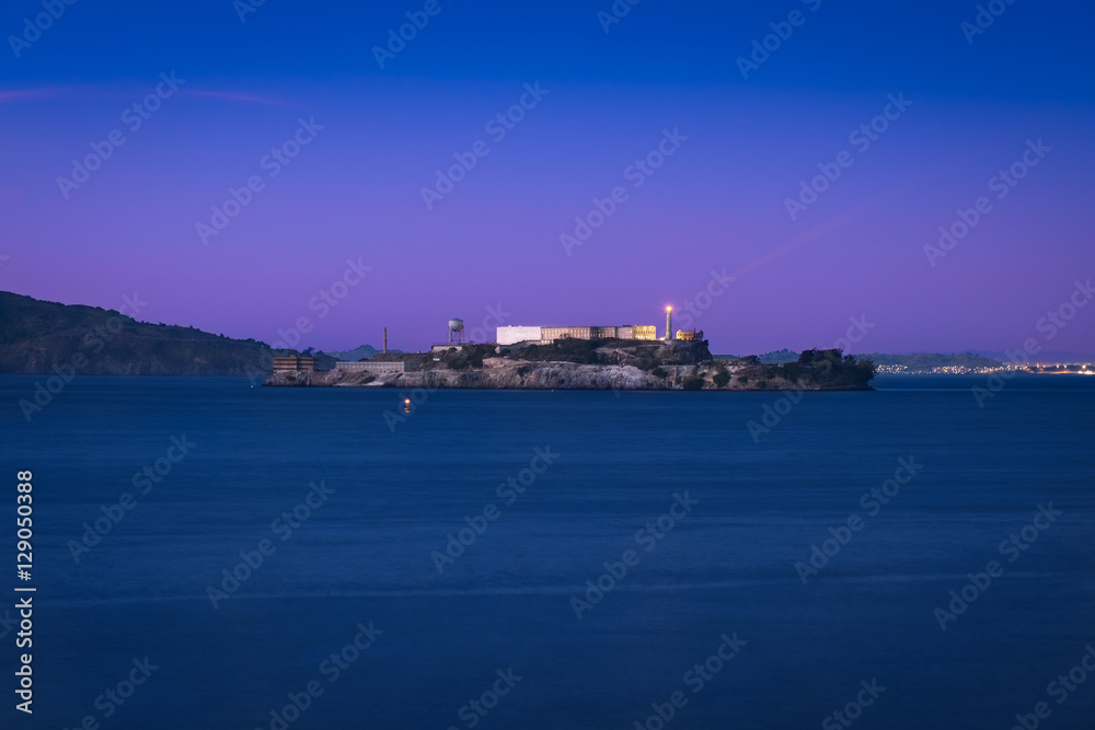 Alcatraz & Blue Hour