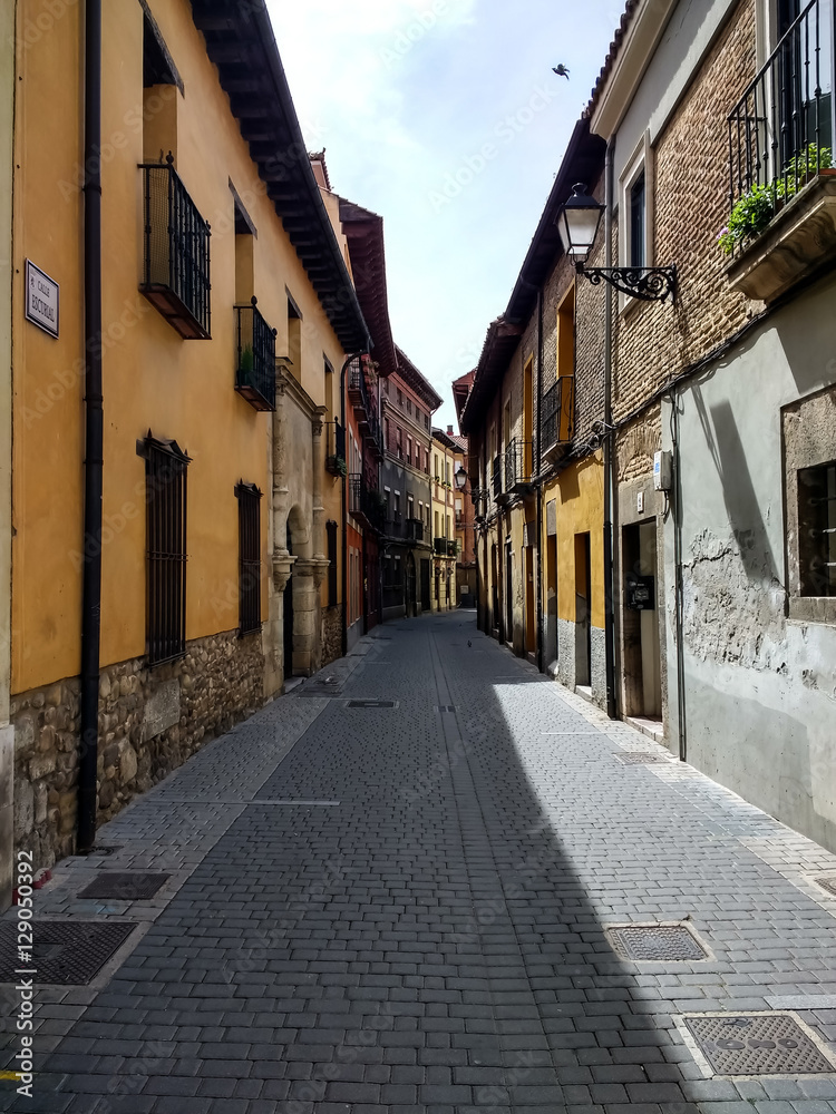 Fototapeta premium calle desierta