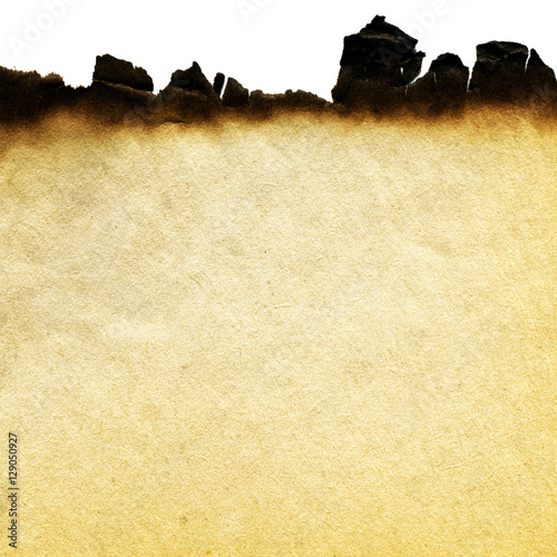 Aged paper. Burnt vintage p...