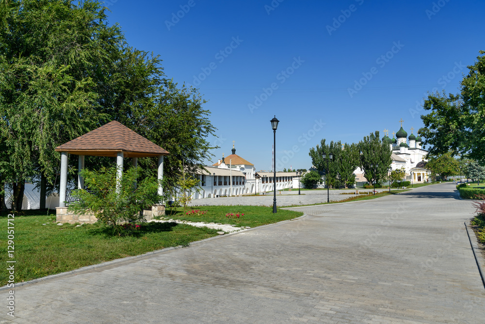 Kremlin area in Astrakhan. Russia