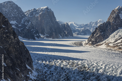 The Ruth Gorge in Denali National Park, Alaska.