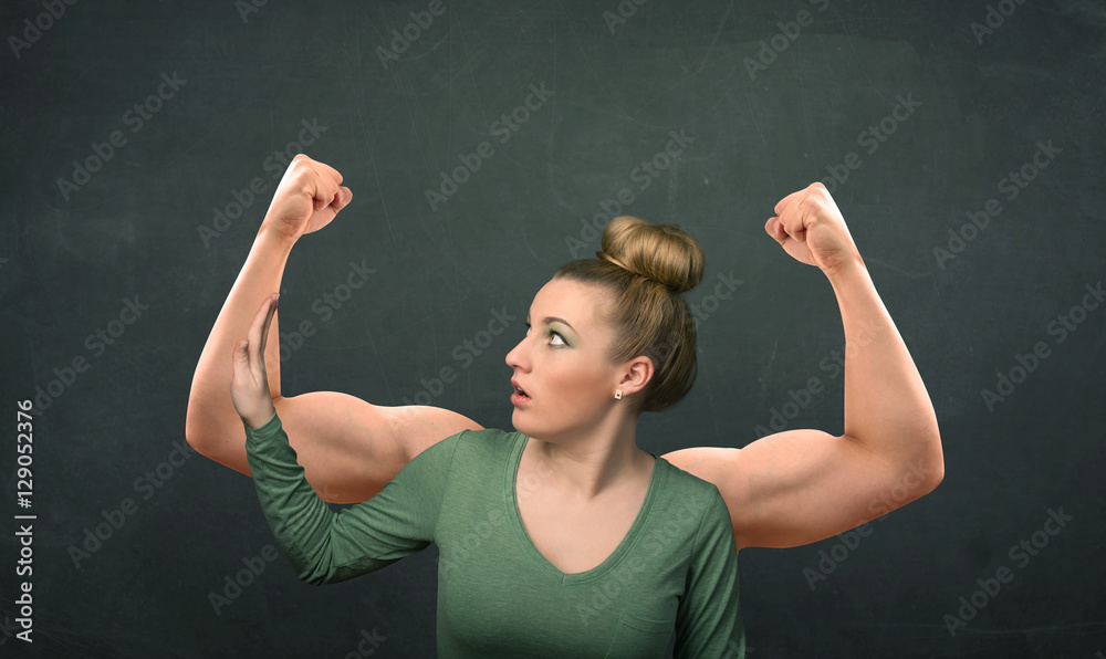 strong and muscled arms concept strong and muscled arms concept