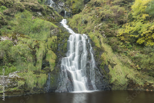 Assaranca Waterfall near Ardara, Ireland.