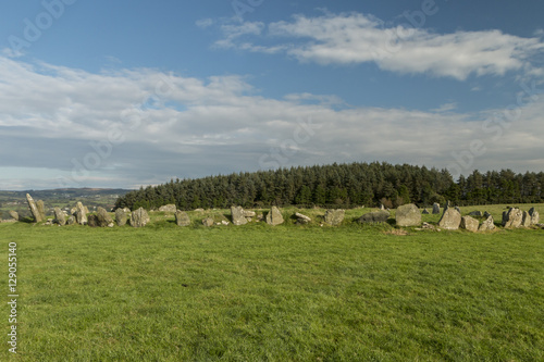 Beltany Stone Circle  County Donegal  Ireland.
