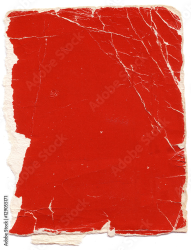 Slika na platnu Worn and torn grunge notebook cover paper.
