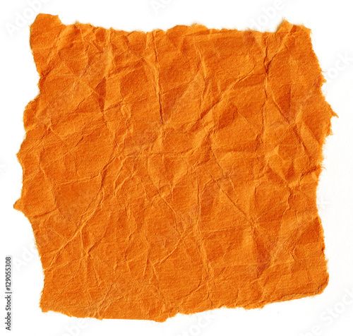 Orange Colored Construction Paper Close View Stock Photo 1246189345
