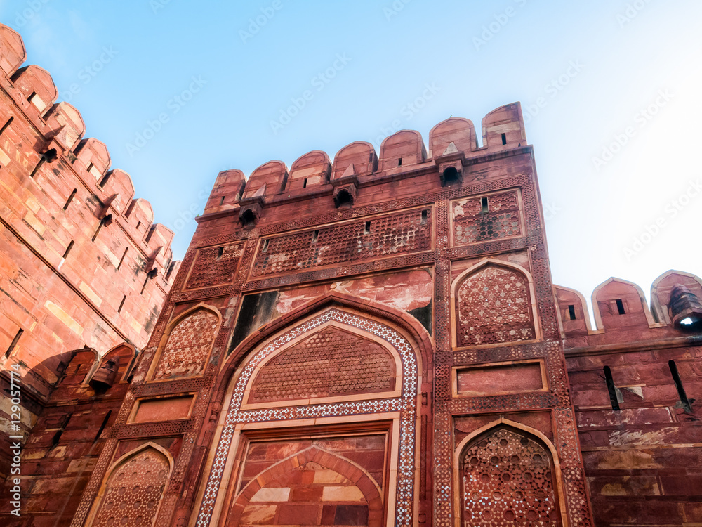 Agra Fort Keep Gate