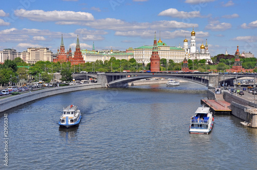 View of the Kremlin from the Moscow river