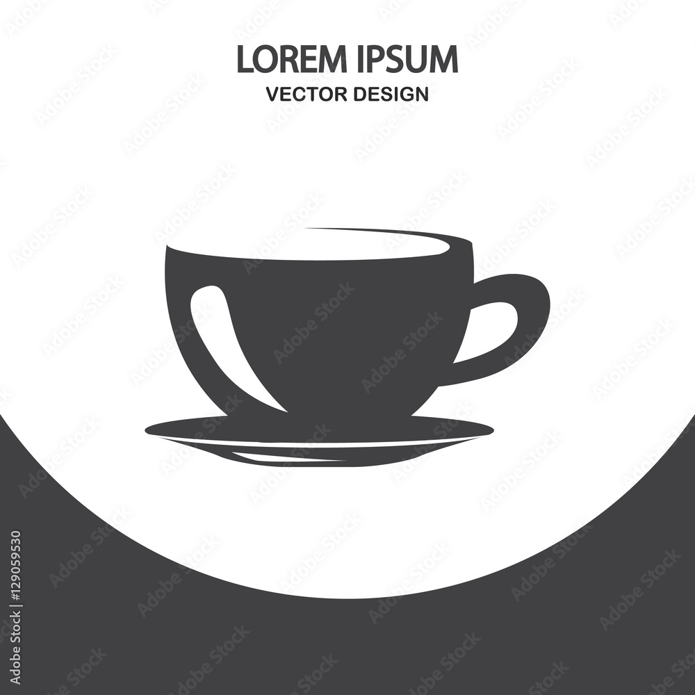 Tea cup icon. Simple design for web and mobile Tea cup icon. Simple design for web and mobile