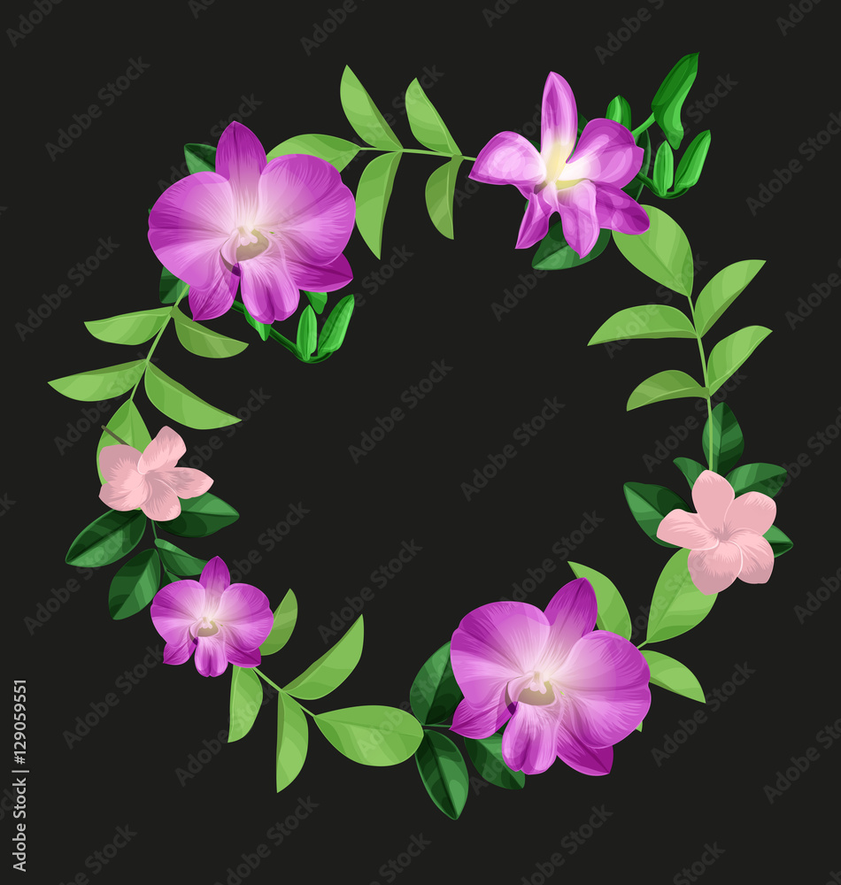 foliage border set foliage border set