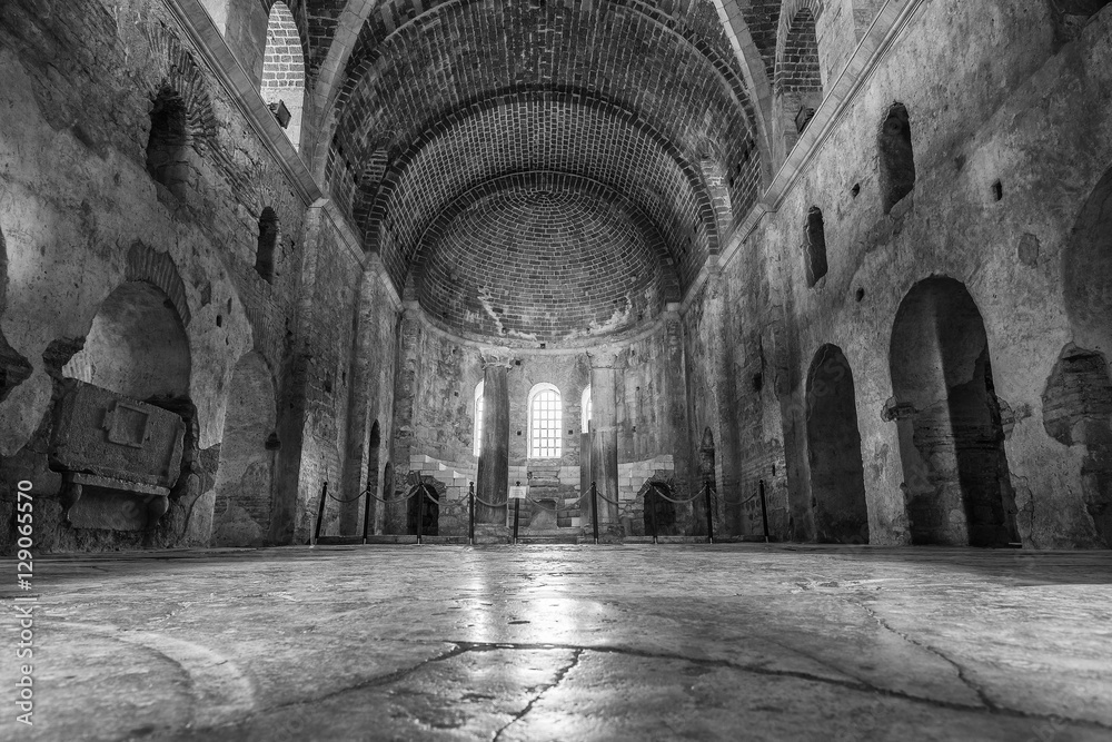 Interior of the St. Nicholas Church (Santa claus) in Demre,Turkey. Interior of the St. Nicholas Church (Santa claus) in Demre,Turkey.