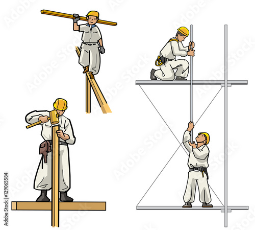 とび職