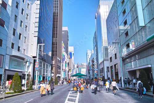 銀座歩行者天国 photo