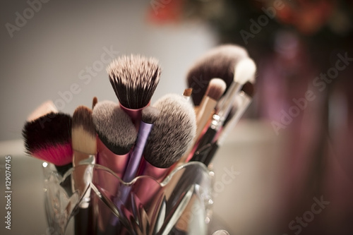 Make up brushes photo