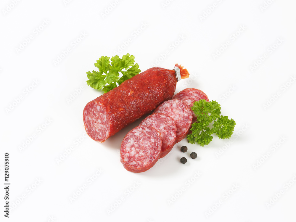 Smoked sausage salami Smoked sausage salami