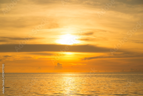 sunset sea © cyberkung