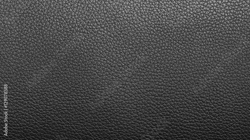 Black leather texture background for design with copy space for text or image.
