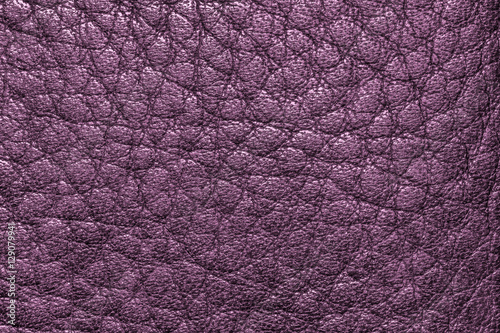 Purple leather texture background for design with copy space for text or image.