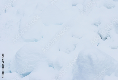 snow surface  background,ready for product display montage. © checubus