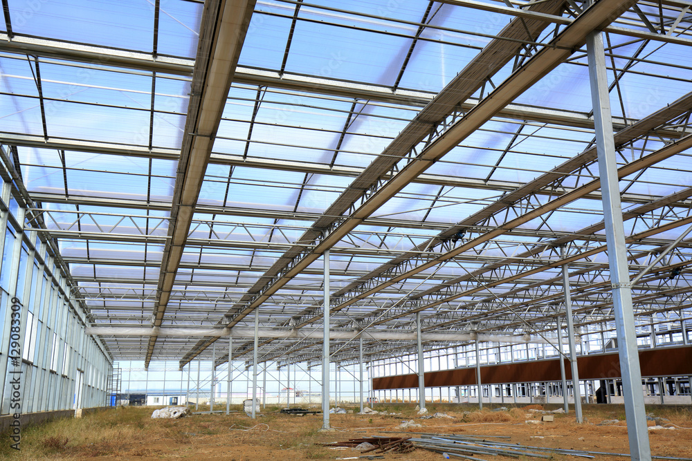 The steel structure The steel structure