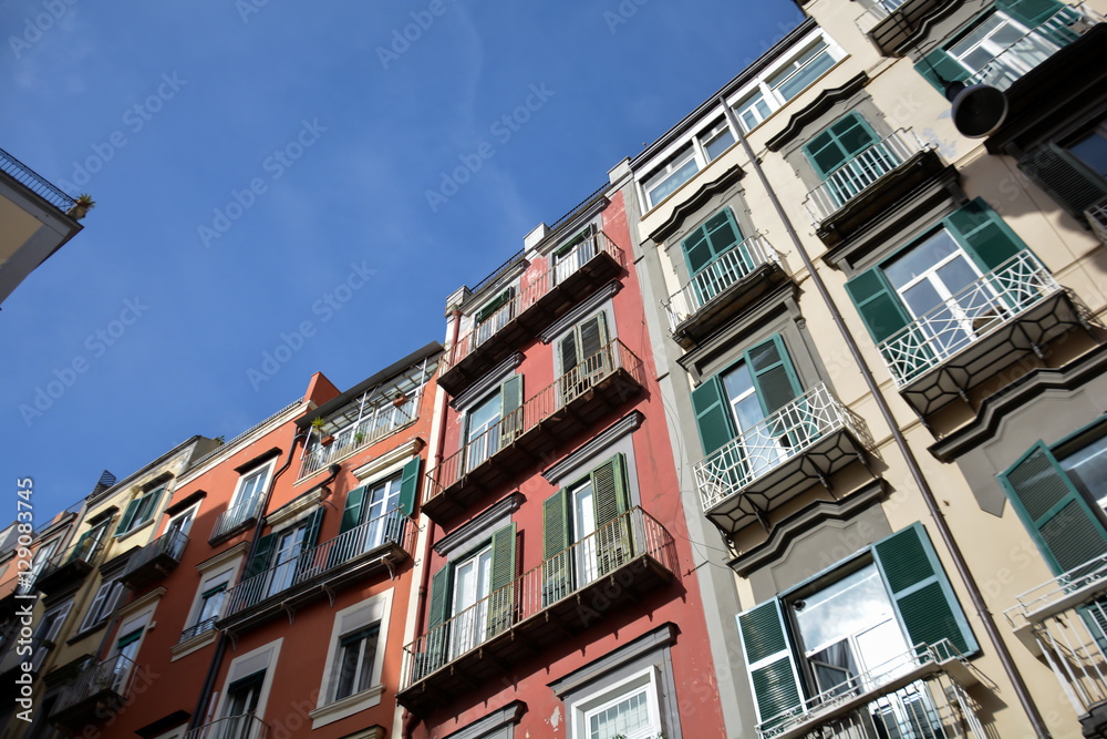 Obraz premium Südländische Häuser