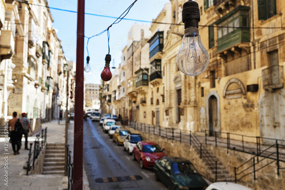 Balconies in Malta