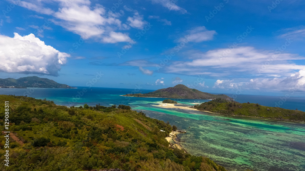 Insel Cerf Island, Seychellen Insel Cerf Island, Seychellen