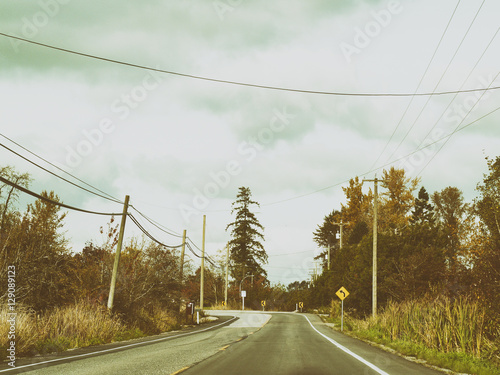 Sunny and warm autumn day in the Langley, canada, fall colour in , high iso in lowlight, more noisy grain, shallow deep of field, 400, gausion blur, , dark , blended, motion photo