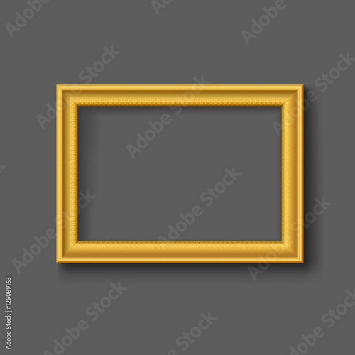 gold picture frame